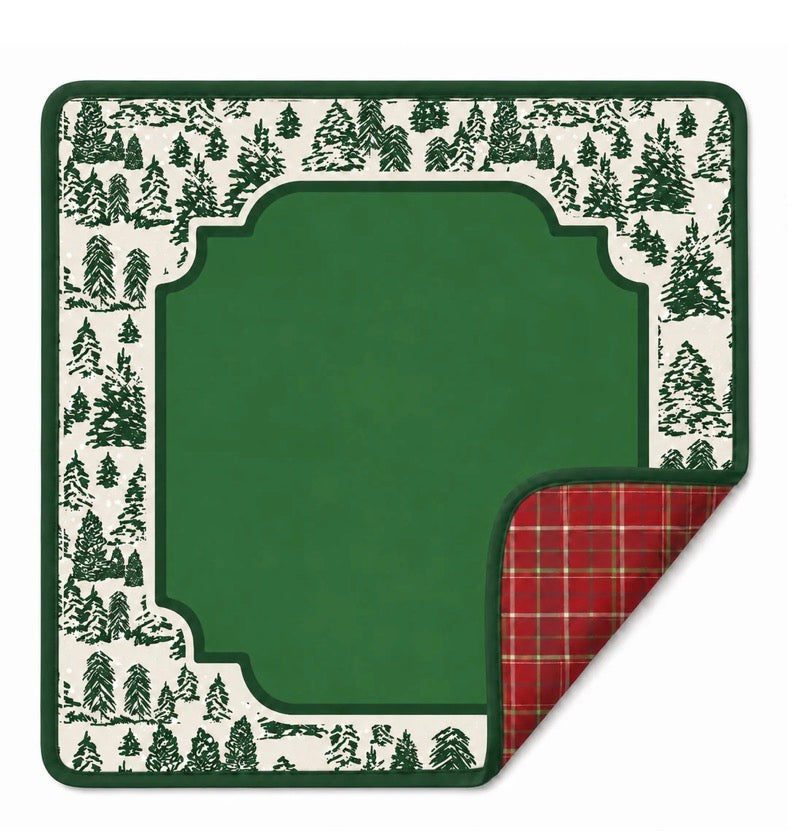 Winter Forest Mahjong Mat