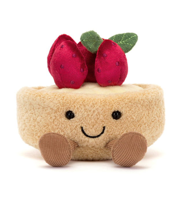 Jellycat Fleurette Tarte Aux Fraises