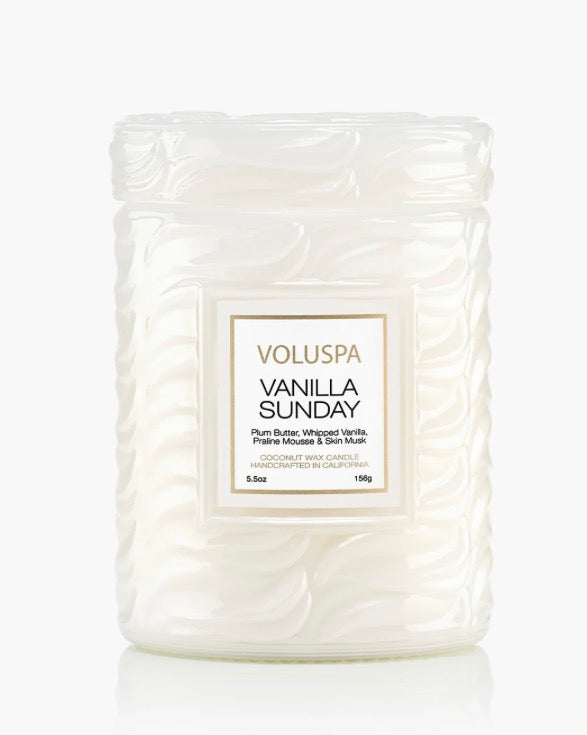 Voluspa Vanilla Sunday Jar Candle