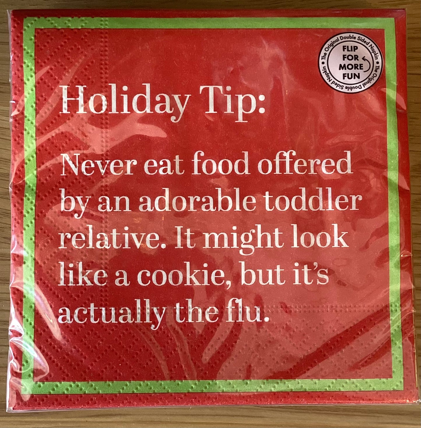 Holiday Tip Napkin