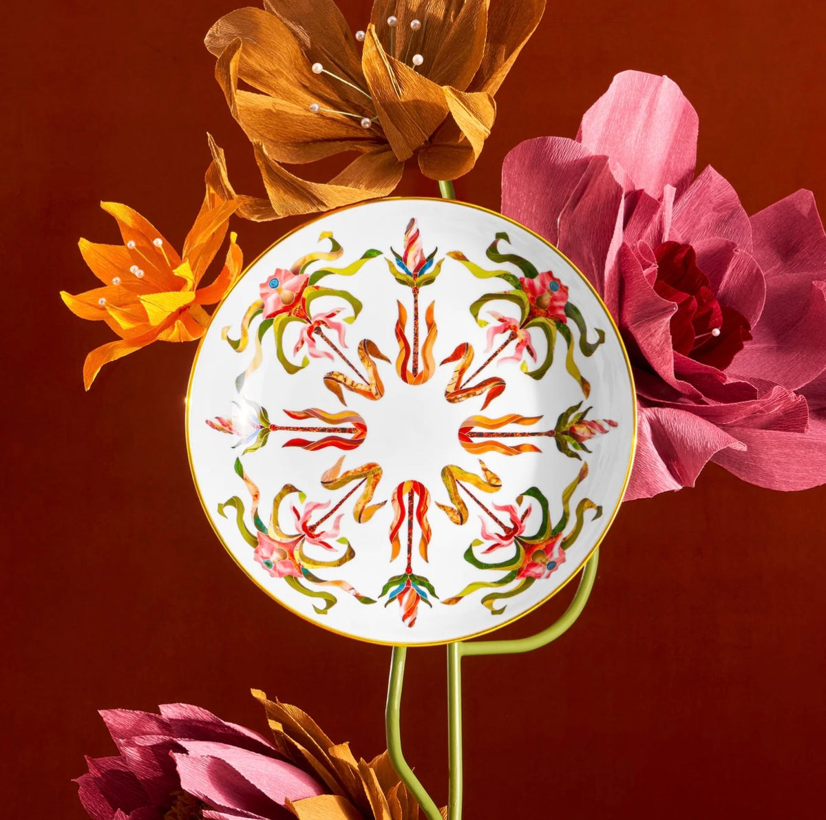 Grand Tour Dinner Plate