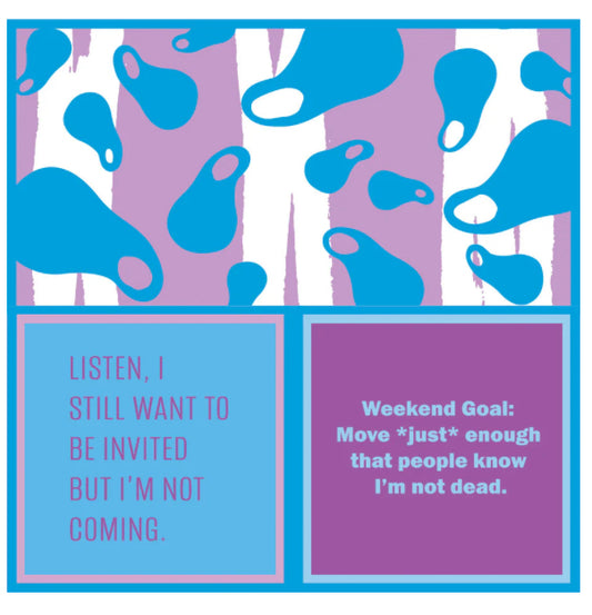 Weekend Goal Napkin