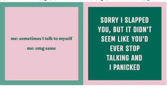 Talk To Myself Napkin