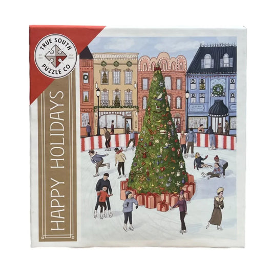 Happy Holidays Tree Puzzle