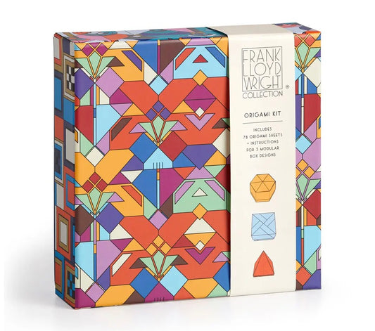 Frank Lloyd Wright Origami Treasure Box Kit