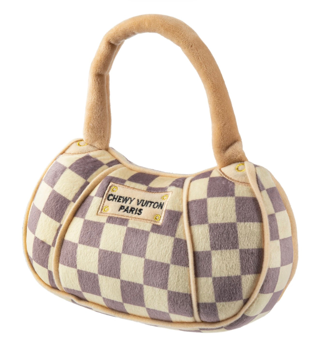 Checker Chewy Vuitton Purse Large