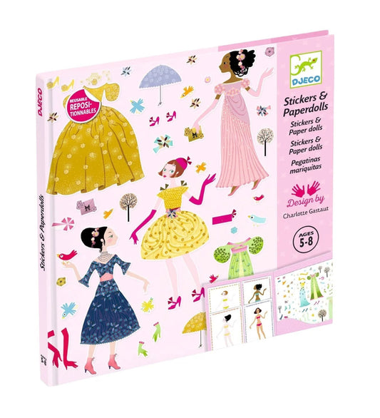 Sticker and Paper Dolls
