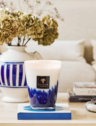 Baobab Scented Candle Feathers Touareg