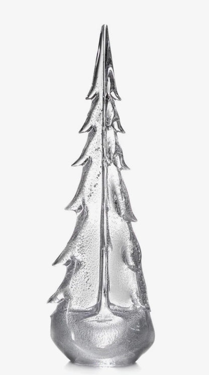 Simon Pearce Silver Leaf Evergreen