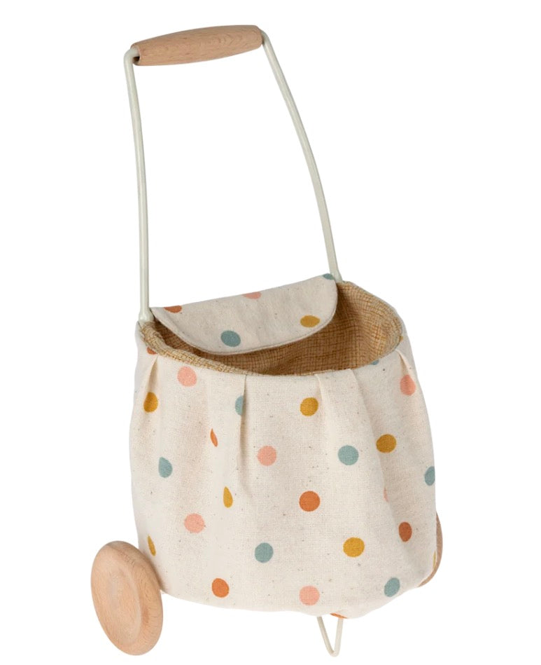 Maileg - mini trolly - multi dots
