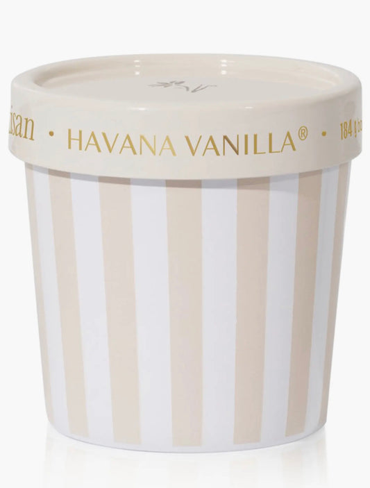 Capri Blue Havana Vanilla Artisan Caffe Gelato Cup Candle