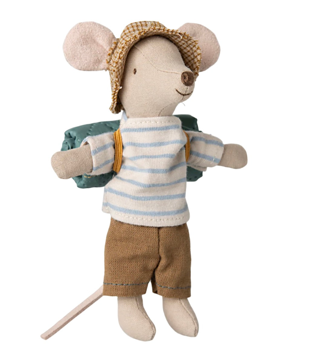 Maileg Hiker Mouse, Big Brother Stripes