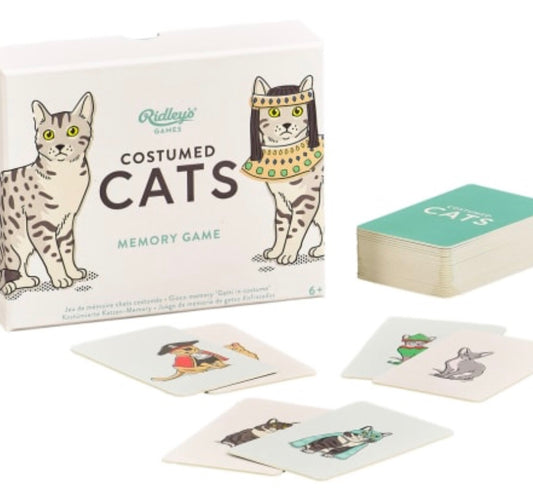 Memory Game Costumed Cats