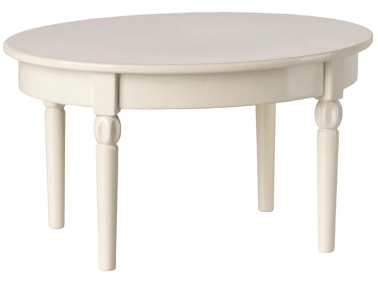 Maileg Vintage Dining Table, Mouse Off White