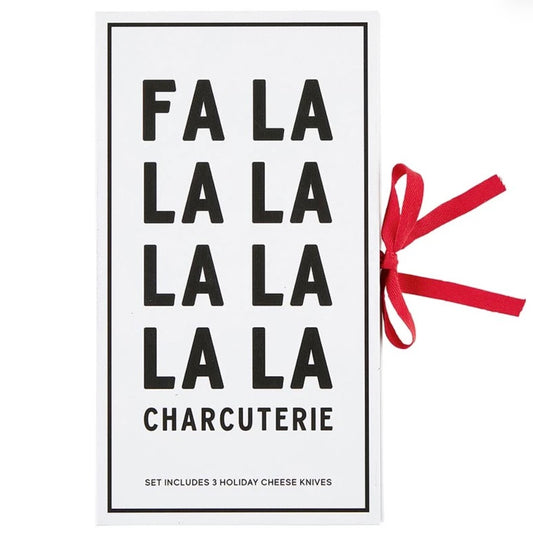Fa La La Charcuterie Knives Red