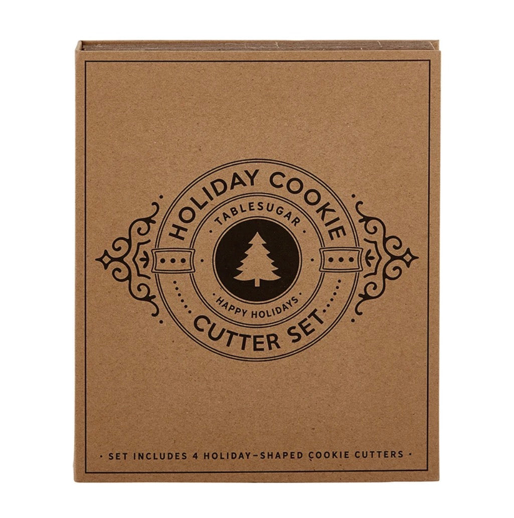 Holiday Cookie Cutter Set Book Box