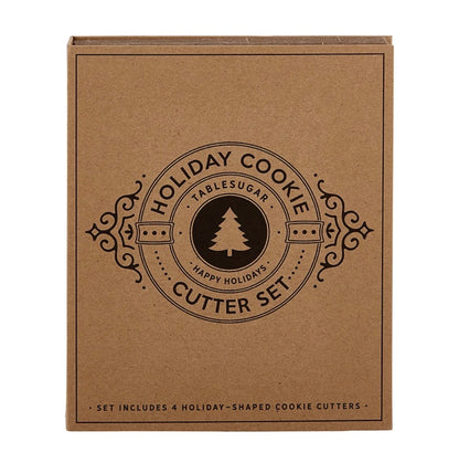 Holiday Cookie Cutter Set Book Box