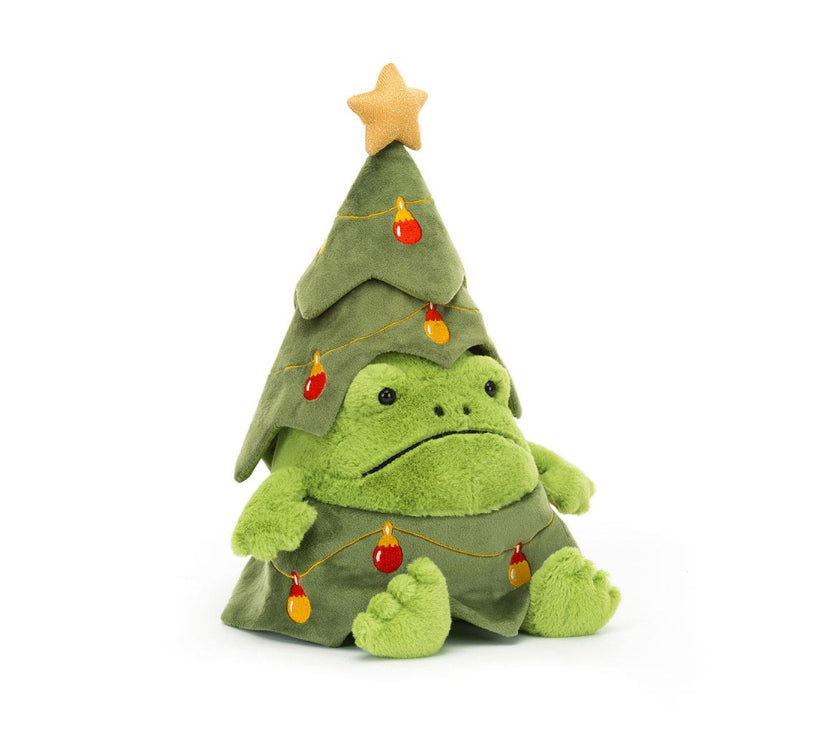 Jellycat Christmas Tree Ricky Rain Frog