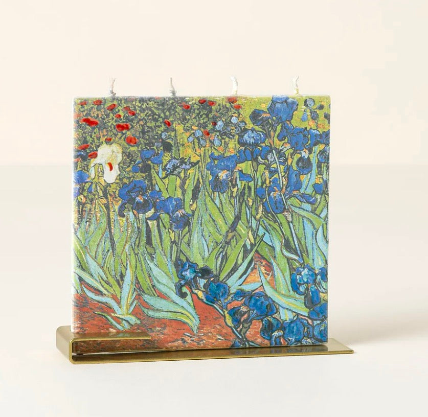 Flatyz Candles Vincent Van Gogh- Irises