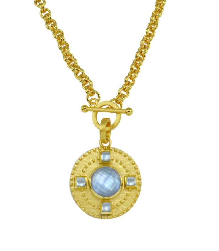 Betty Carre Divina Necklace Tanzanite