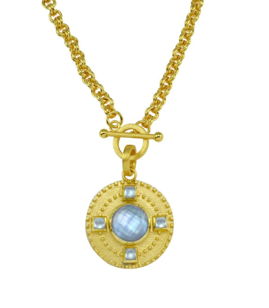Betty Carre Divina Necklace Tanzanite