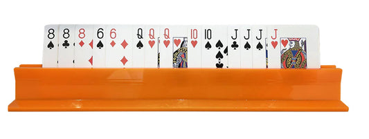 Canasta Card Holder Bright Orange