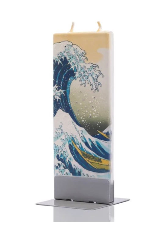 Flatyz Candles The Great Wave