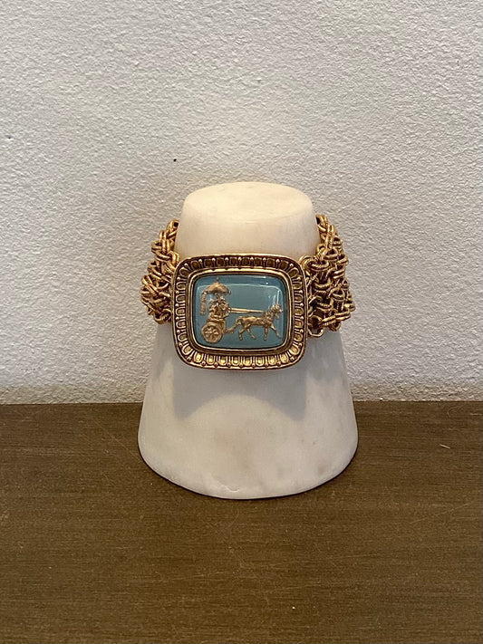4 Strand Double Link Bracelet