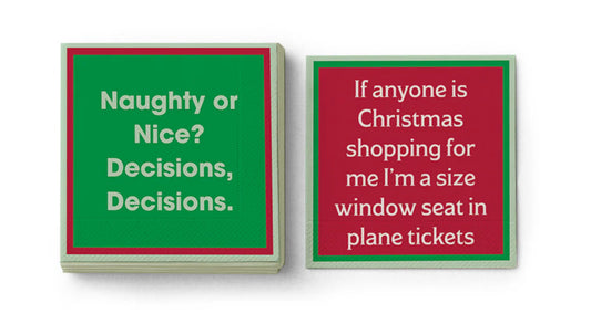 XMAS Window Seat Napkin