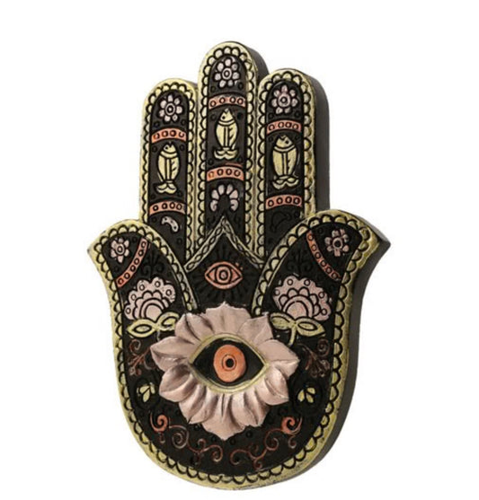 Hamsa Hand Incense Burner