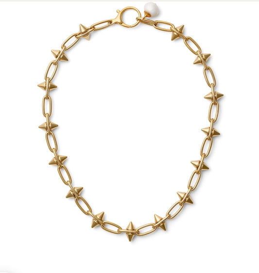 CC+Co Punk Pearl Necklace