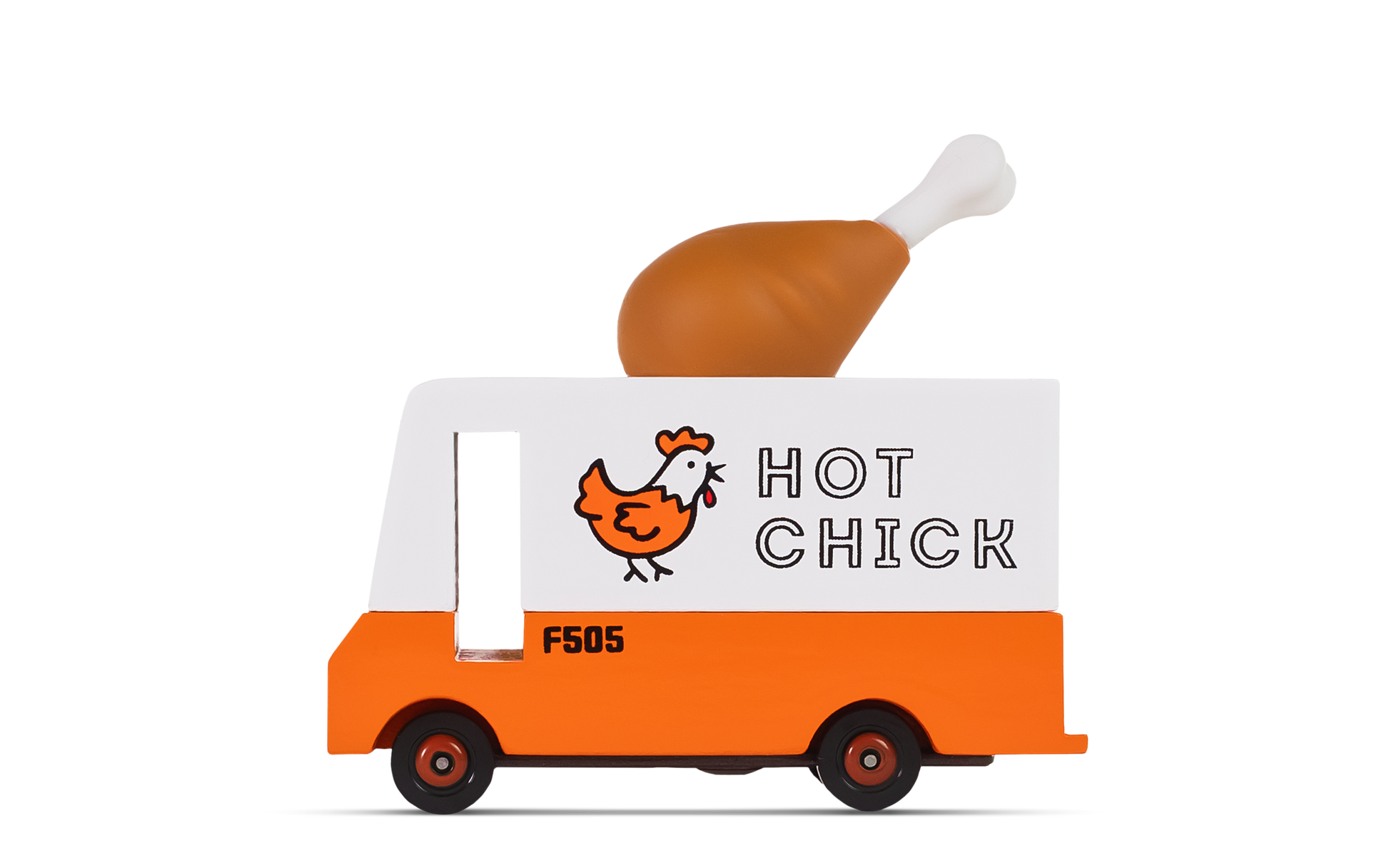 Candylab Fried Chicken Van wooden toy car