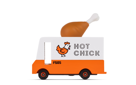 Candylab Fried Chicken Van wooden toy car
