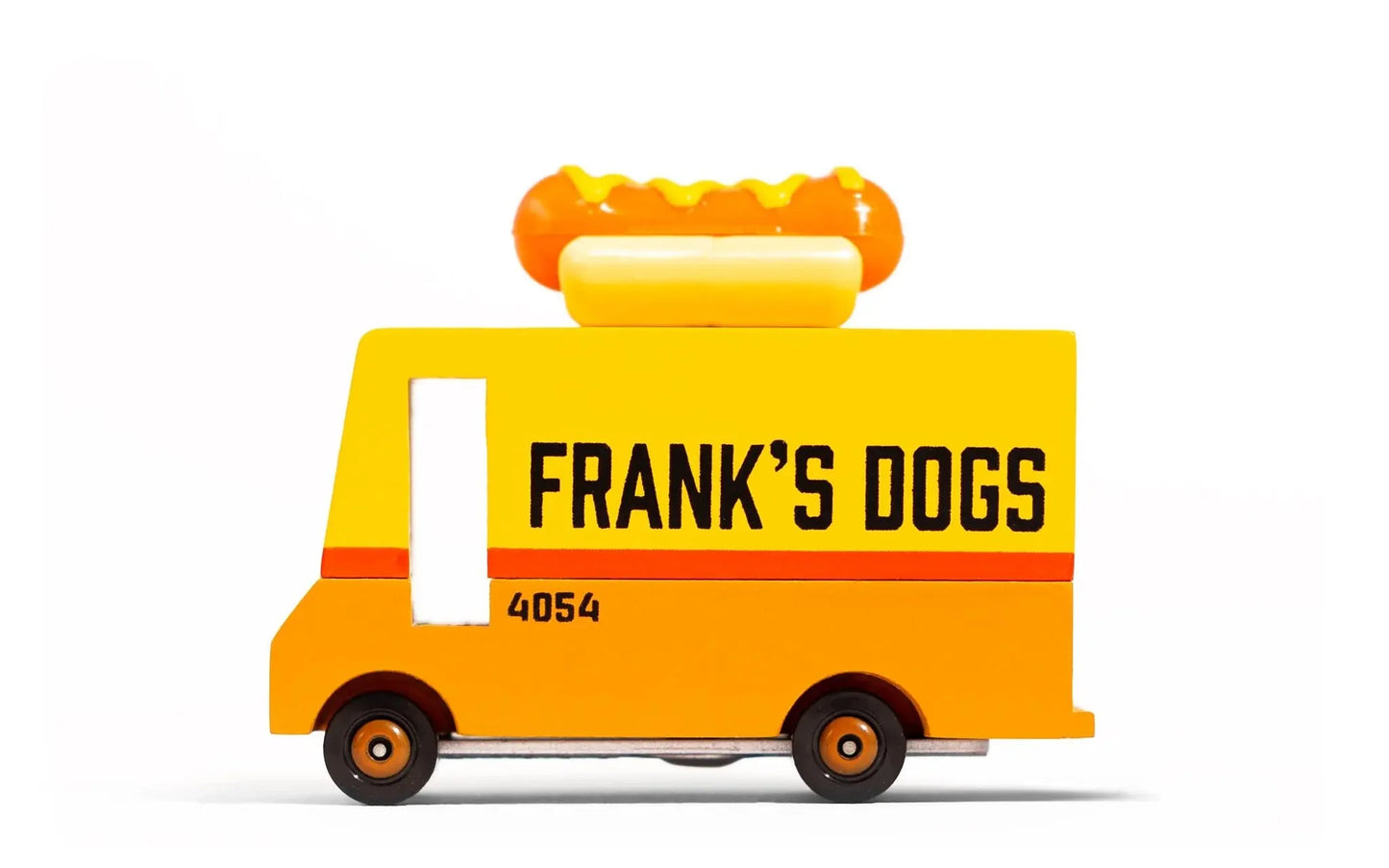 Candylab Hot Dog Van Wooden Toy Car