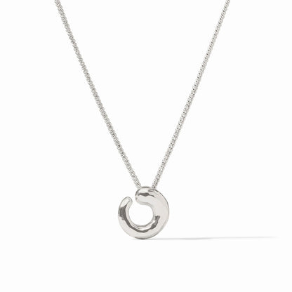 Julie Vos Solara Spiral Delicate Necklace