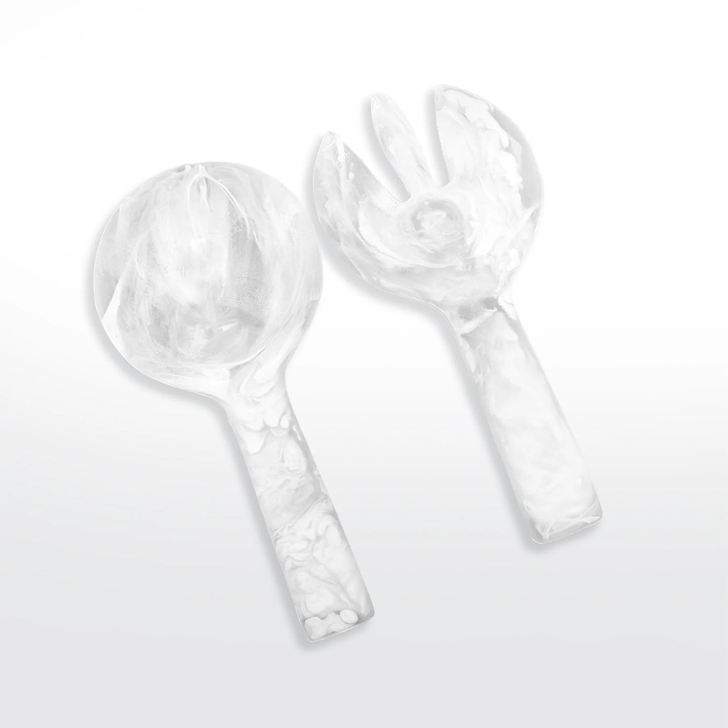 Nashi Home Jumbo Severs White Swirl