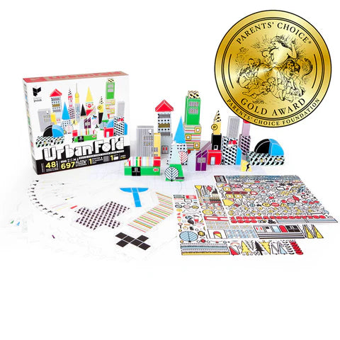 Urban Fold Paper Block City