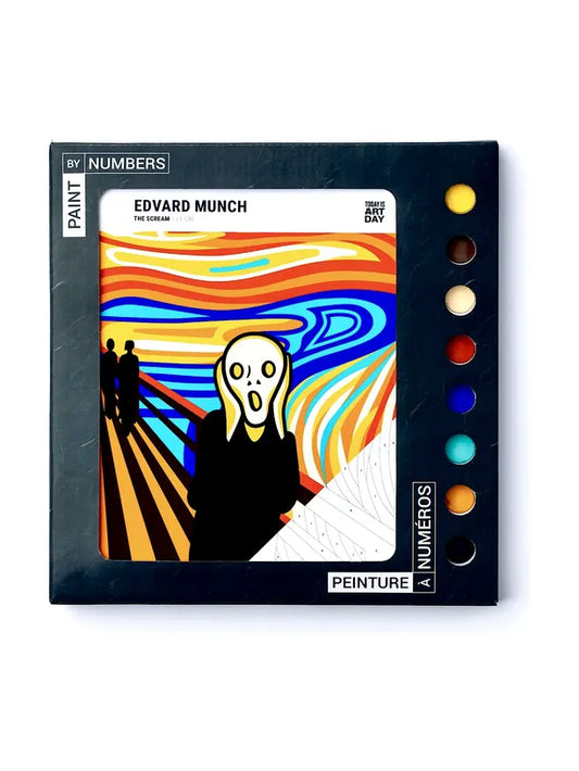 Edward Munch The Scream Paint by Numbers