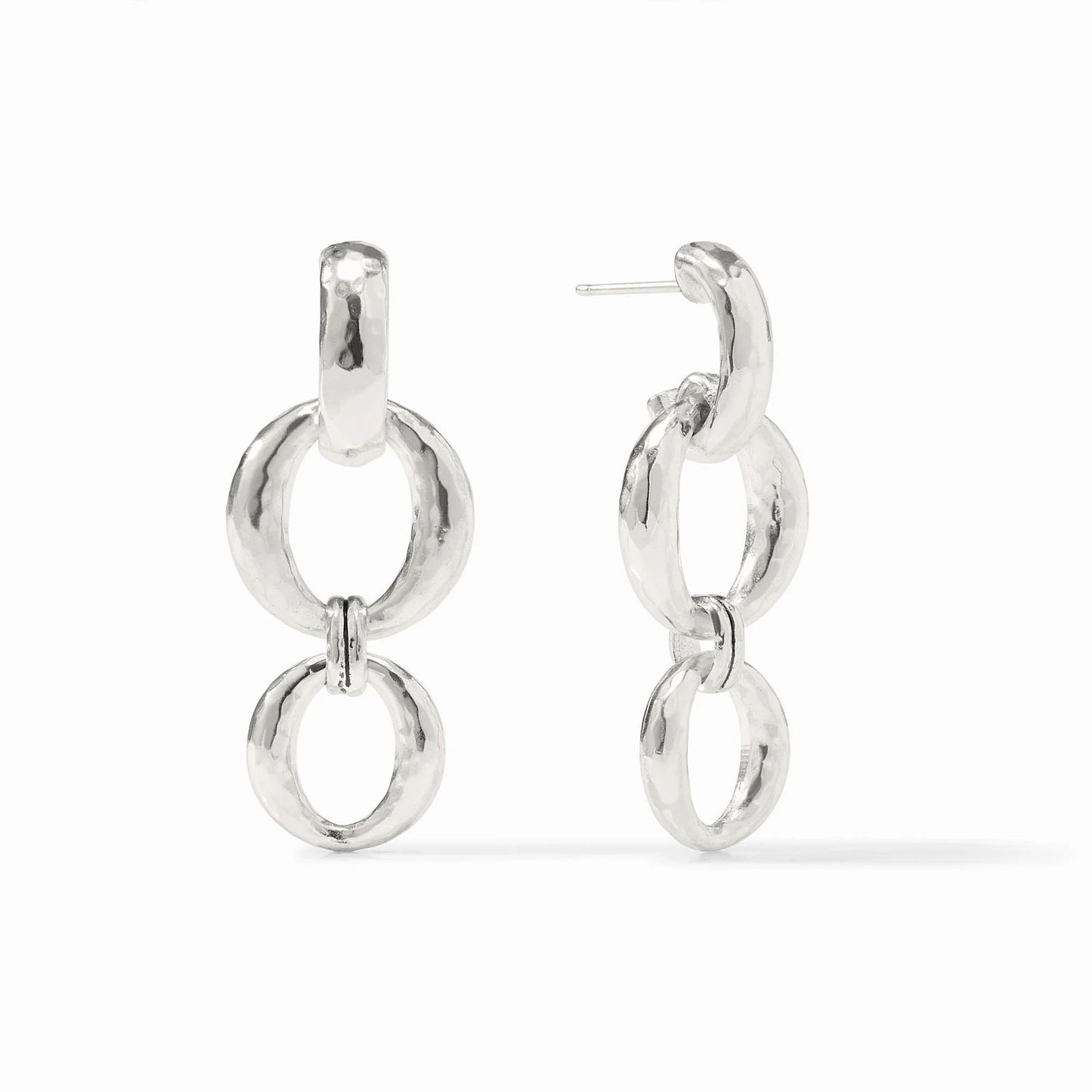Julie Vos Solara Orbit Earring Silver