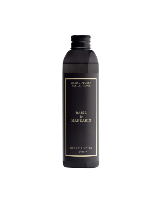 Cereria Molla Basil & Mandarin Diffuser Refill