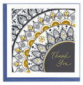 Mandala Thank You Quilled Card