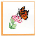 Monarch Quilled Card