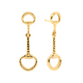 Capucine De Wulf Equestrian Snaffle Bit Earrings FR
