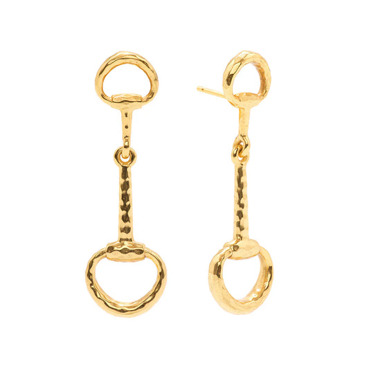 Capucine De Wulf Equestrian Snaffle Bit Earrings FR