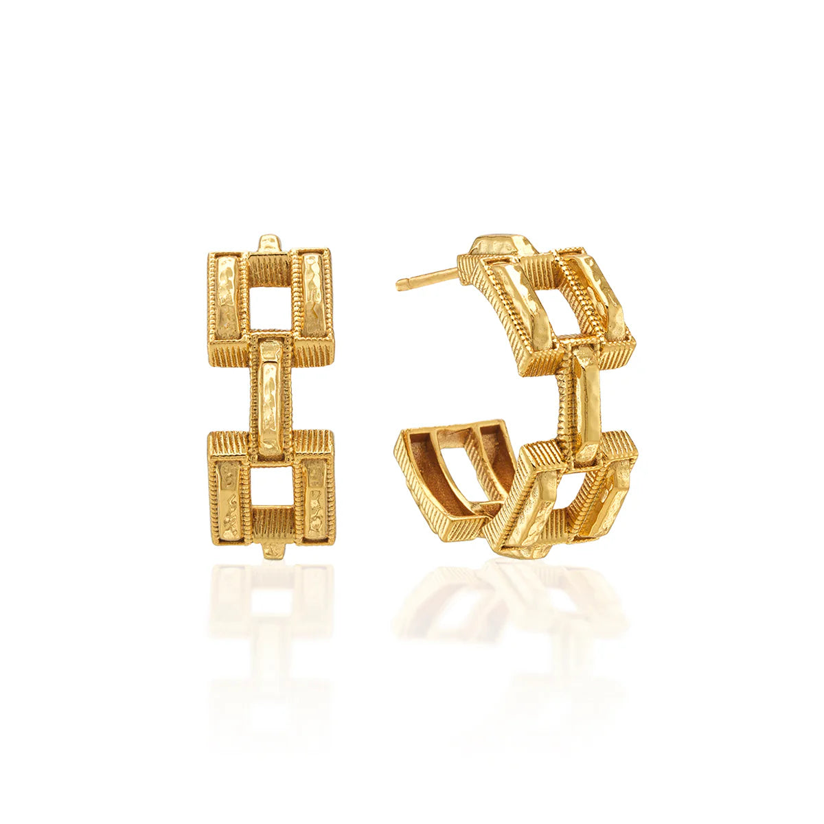 Capucine De Wulf Pathway Hoop Earrings TS