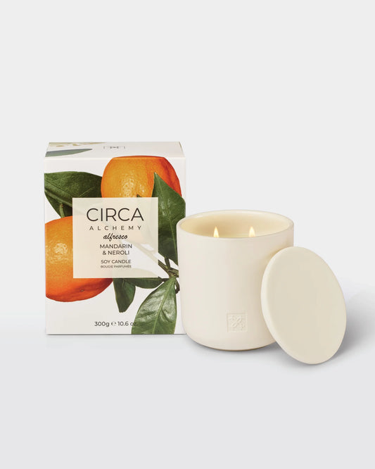 Circa Mandarin & Neroli Soy Candle - 10.6 oz