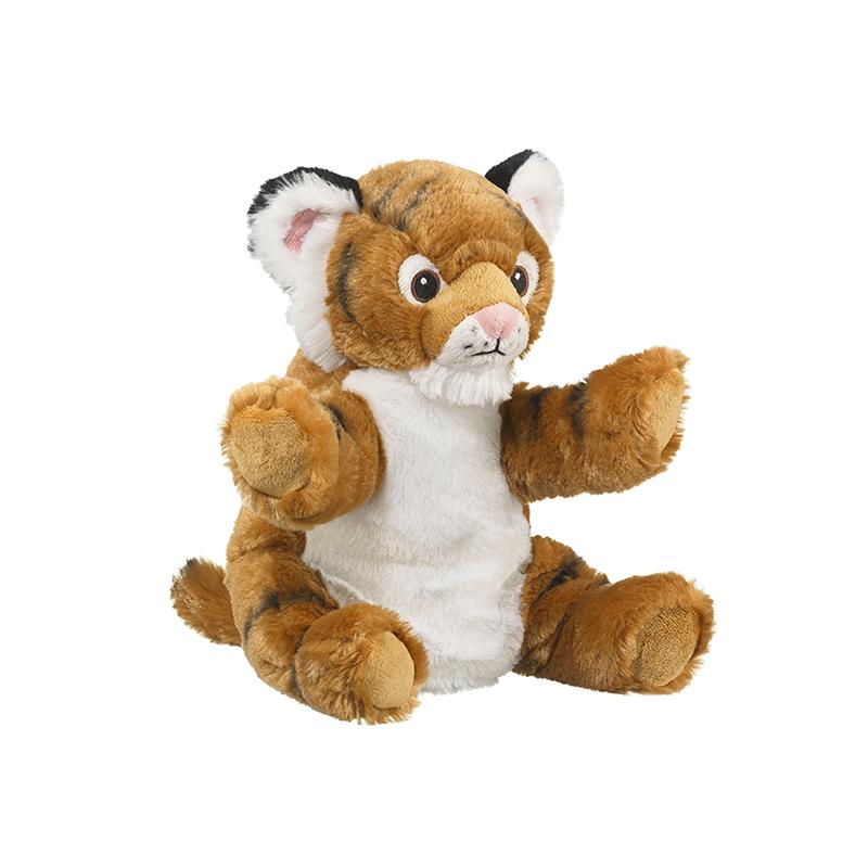 Plush Puppet Tiger 11”