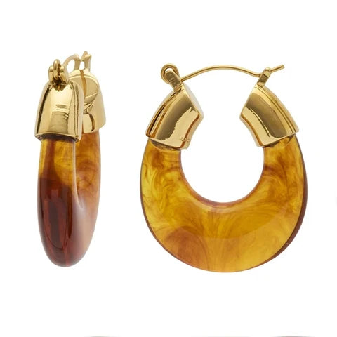 Lucas Jack Tortoise Shell Earrings