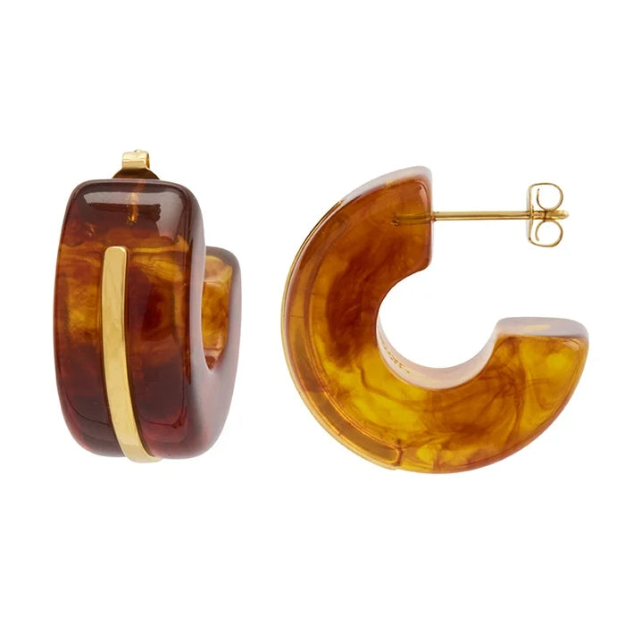 Lucas Jack Tortoise Shell Earrings