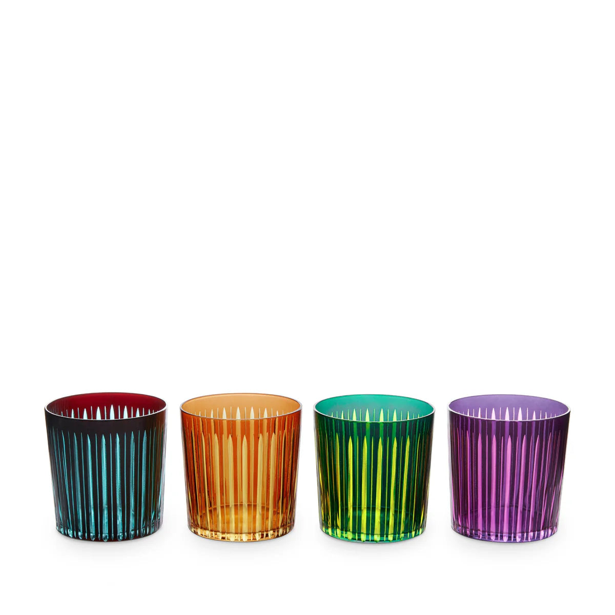 L’Objet Prism Double Old Fashioned Glasses (Set of 4)